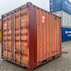 Contenedor de 10 pies de ocasión – Compacto, económico y resistente